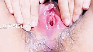 Wow, check this Chinese teen’s 36D tits on webcam! 😍