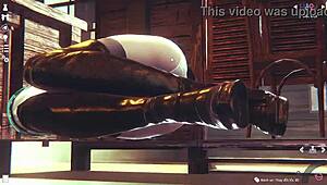 In this 3D simulation, a cute girl explores adventures