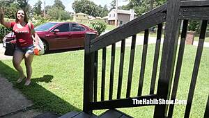 Amanda Panda fucks Thee Cameron Cox's big black cock intensely