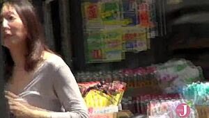 hey, have you seen yasuko ogata, the cute lady next door, in her first av?