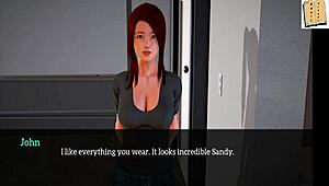 In MY NEW FAMILY 195, the teen redhead gets her BIG ASS fucked in the game room