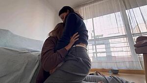 Hey, I wanna screw my stepdad's partner at the family house!