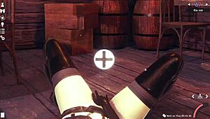 In this 3D simulation, a cute girl explores adventures