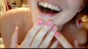 Teen couple having webcam blowjob and sex 😍