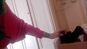 stepmother shares your same passion for wet panties with big ass