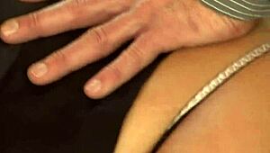 i fuck petite brunette slut with long legs anal in nylon stockings