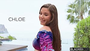 blacked thick baddie chloe lapiedra ditches boyfriend for bbc