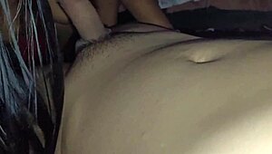 Listen, this Indian village girl gets pounded hard doggy style in homemade clip!