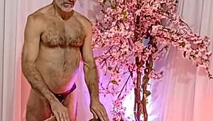 Black gay tantric erotic massage session