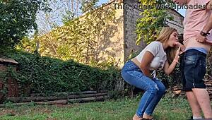 My Neighbor Sucks My Dick On My Land