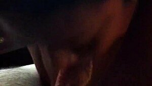 bold latina blowjob in hotel room