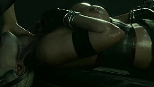 they had hot sex on the street in 3d animation, with facial cumshot, squirt, and creampie