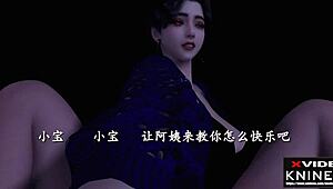 Asian 3d anime wife in ntr hentai