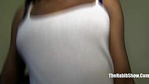 Petite Chocolate Girl Fucked By Hairy Pakistani In POV