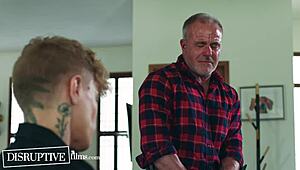 Twink probes stepuncle’s inheritance with deep bareback action - DisruptiveFilms