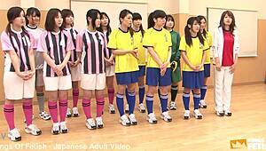 I watched a Japanese female team take naughty lessons from their coach, so wild!