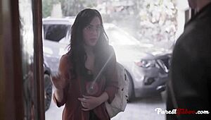 Real Angry Sex with Screaming Babe in Rough Bondage Encounter