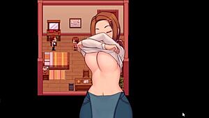 Hentai Game Daily Life Of My Countryside Spanish Part 8 Accident And Lesbian Scene