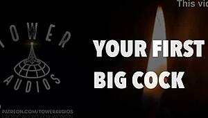 your first big cock erotic audio whispers dirty talk