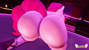 Pinkie Pie gives jerk off instructions in hentai style