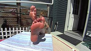 Bikini Babe In Fetish Scene