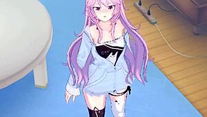 nyanners in suggestive anime hentai 3d cartoon sex scene