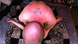 Fucking the finest girl in class with relentless deep thrusts.