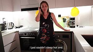 Šukal jsem mámu svého kamaráda v kuchyni po jeho narozeninové párty! 🎉