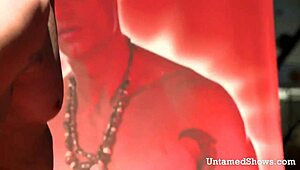 Nurse strip tease in hospital ends up in a hot scene