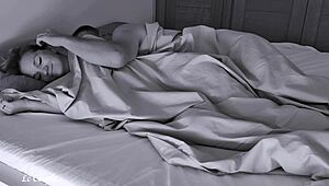 Early Morning Wife Pussy Play with Loud Moaning