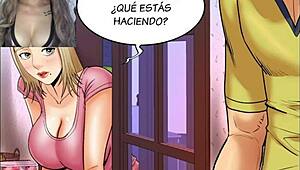 My aunt's erotic chapter turns me on so much.