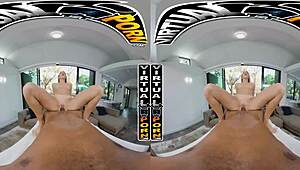 I gave Khloe Kapri a happy ending with my big black cock in POV