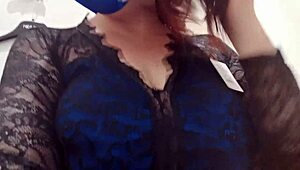 Hey! Italian Chubby Stepmom Drags You to Try Leather Dresses in Public!