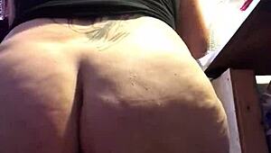 stretching my chubby ass wide for that big toy