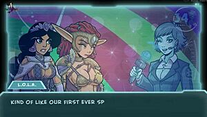 Princess Battles Monster in Akaburs Star Channel Part 59