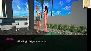 my new family 12 with big ass and tits in the game