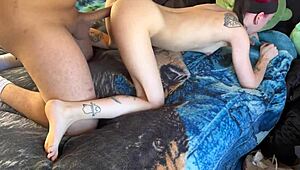 Why Does My Emo White Girlfriend Get Pounded So Hard?!