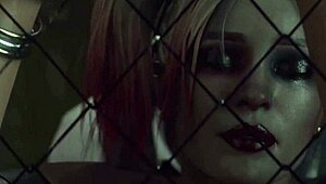 they had hot sex on the street in 3d animation, with facial cumshot, squirt, and creampie