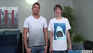 Tommy White Dominates Sam Northman With Monster Cock Action