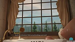 Dreamland 26 - two hot redheads showering in nature, wow!