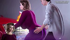 stuck step mom used by step son apocalust taboo hentai game part 4 with 3d cartoon anime 😈🔥