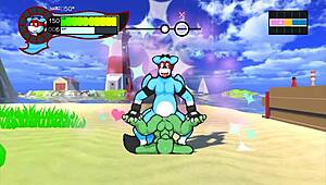 oh so hero endless cumshot with friend on beach