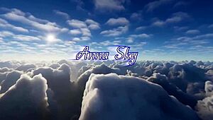 Hot MILF Anna Fucks Lover Beside Cuckold Husband.