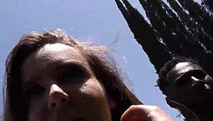 Bbq party explodes into BBC GANGBANG with Natasha Nice in wild orgy