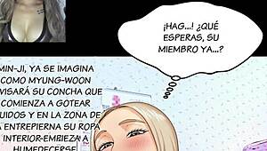 My aunt's erotic chapter turns me on so much.