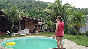 Sex in the Mansion with Snow White and Atriz Mike! Brazilian Orgy Fun.