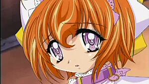 Anime teen gets her petite pussy toyed and bent over, getting wet in hardcore fucking