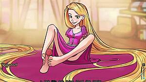 Once A Porn A Time - Memorias De Rapuzel Ruta Angel!