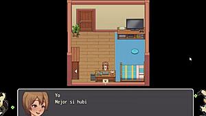 Country hentai game with accident and lesbian scenes