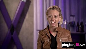 rough foursome fuck with busty babes